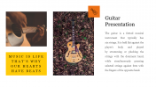 Guitar Presentation PowerPoint Template and Google Slides
